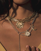 Asymmetrical Charm Collector Necklace