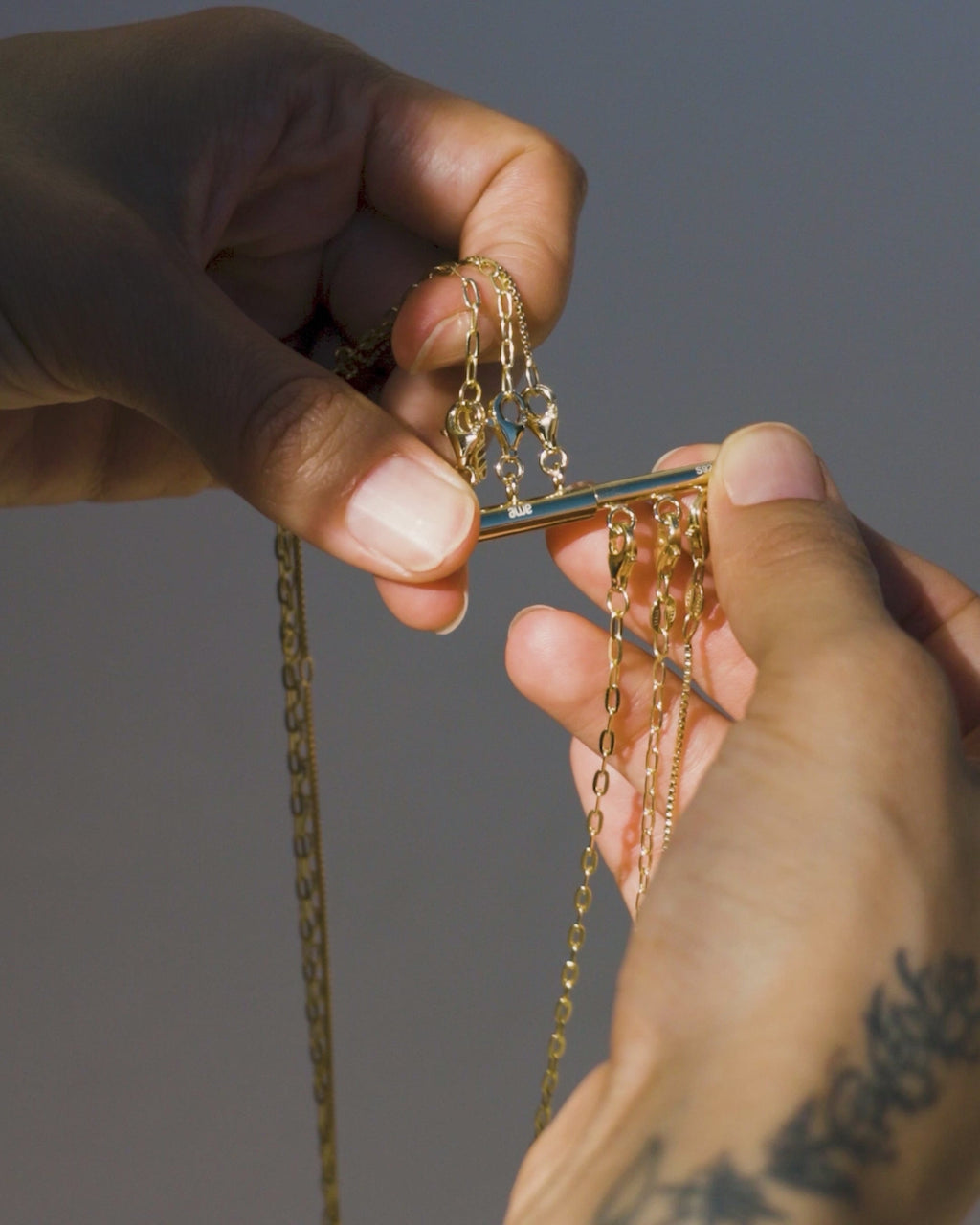 Three Necklace Layering Tool