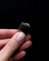 Emerald Striker Signet Ring