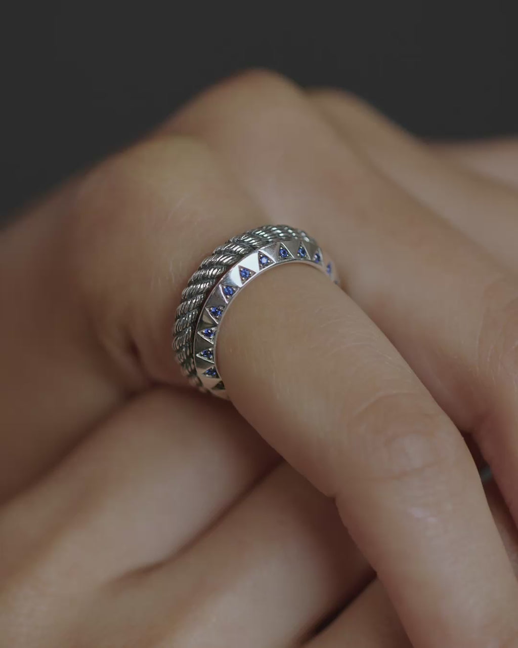 Aura Gemstone Band