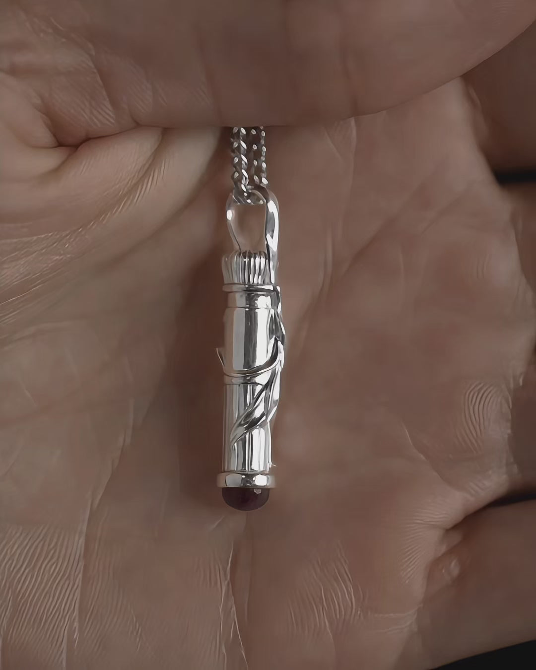 Belladonna Potion Vial Pendant
