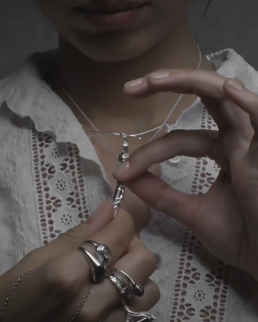 Belladonna Crystal Collector Necklace