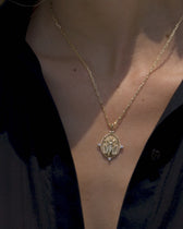 Mini Paperclip Gold Chain