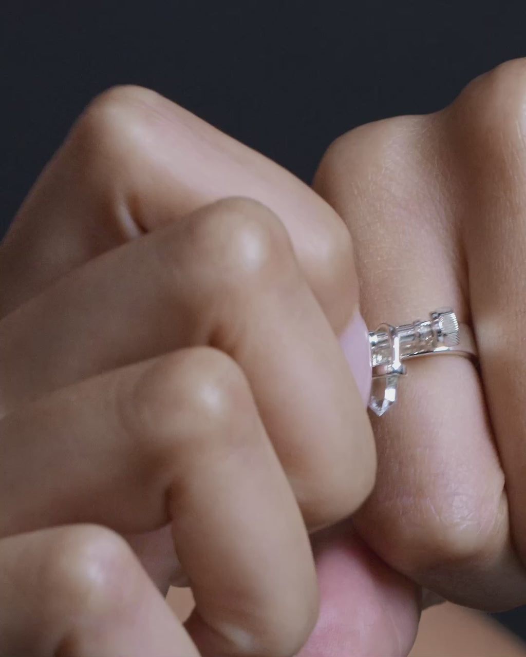 Dual Charm Ring