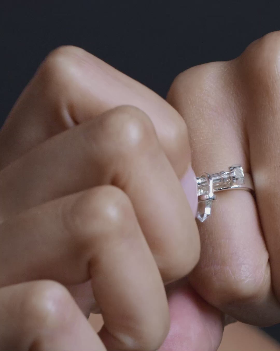 Dual Charm Ring