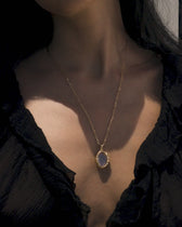 Mini Paperclip Chain Necklace
