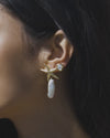 Starfish Pearl Earrings