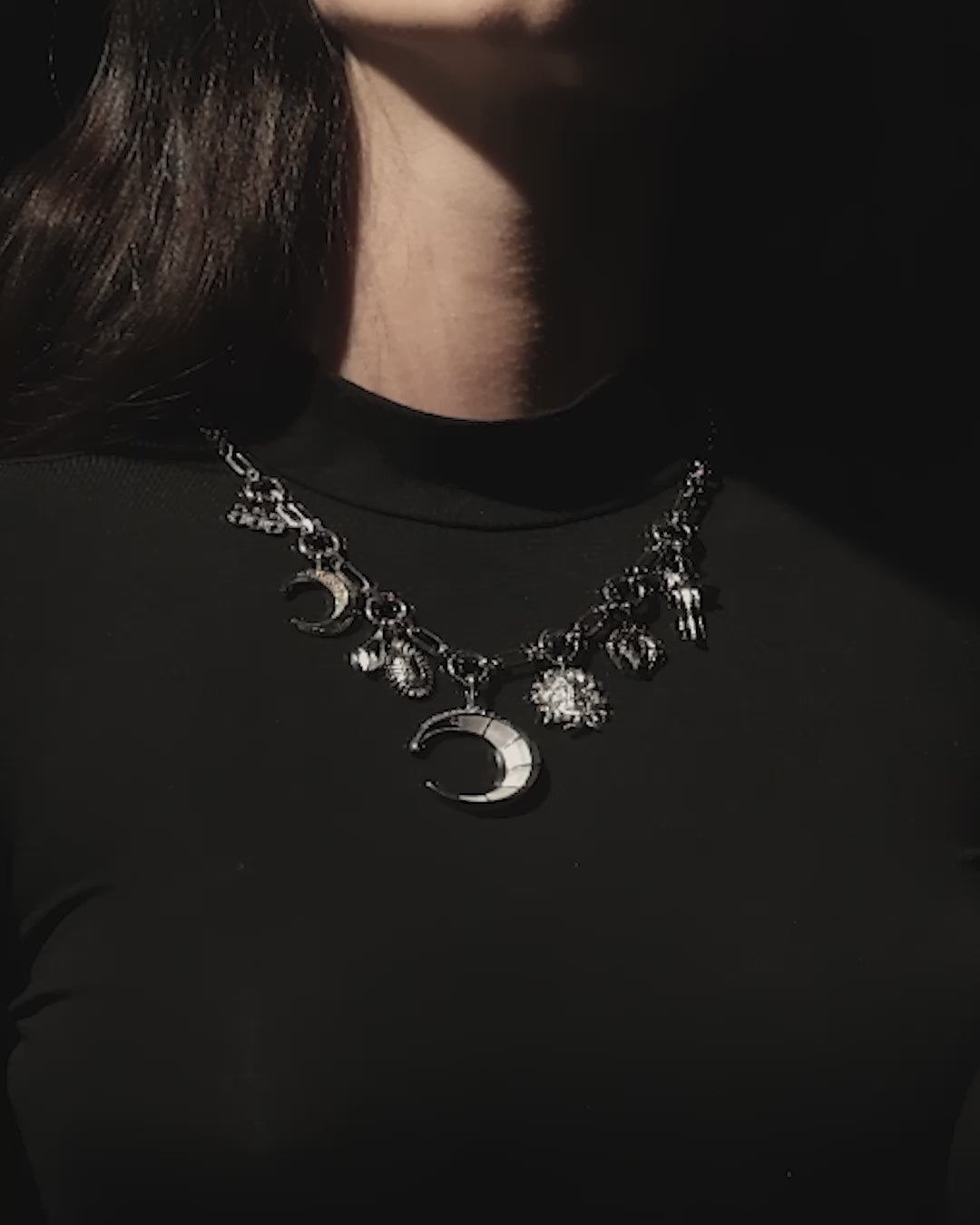 Witch Statement Charm Necklace