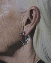 Statement Crescent Moon Earrings