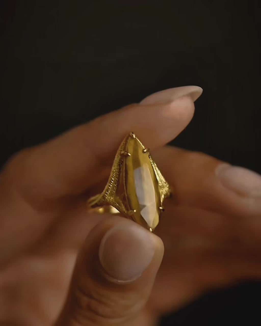 Raven Talon Ring