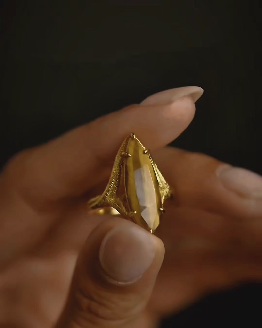 Raven Talon Ring