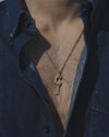 Men's Gate of Heaven Key Necklace
