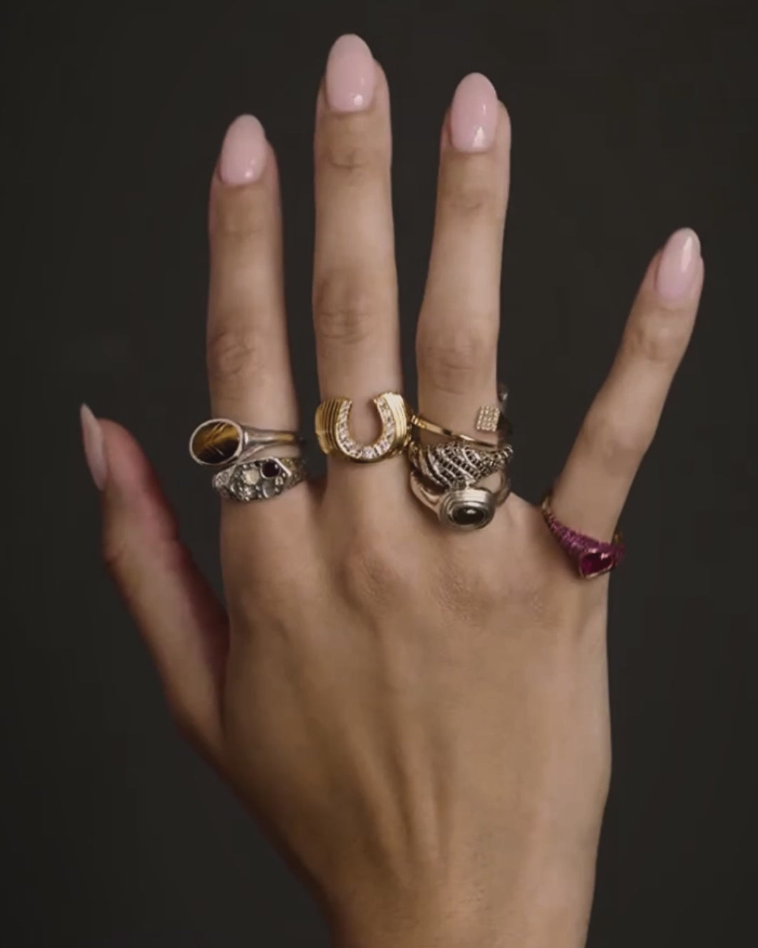 Lucky Horseshoe Ring