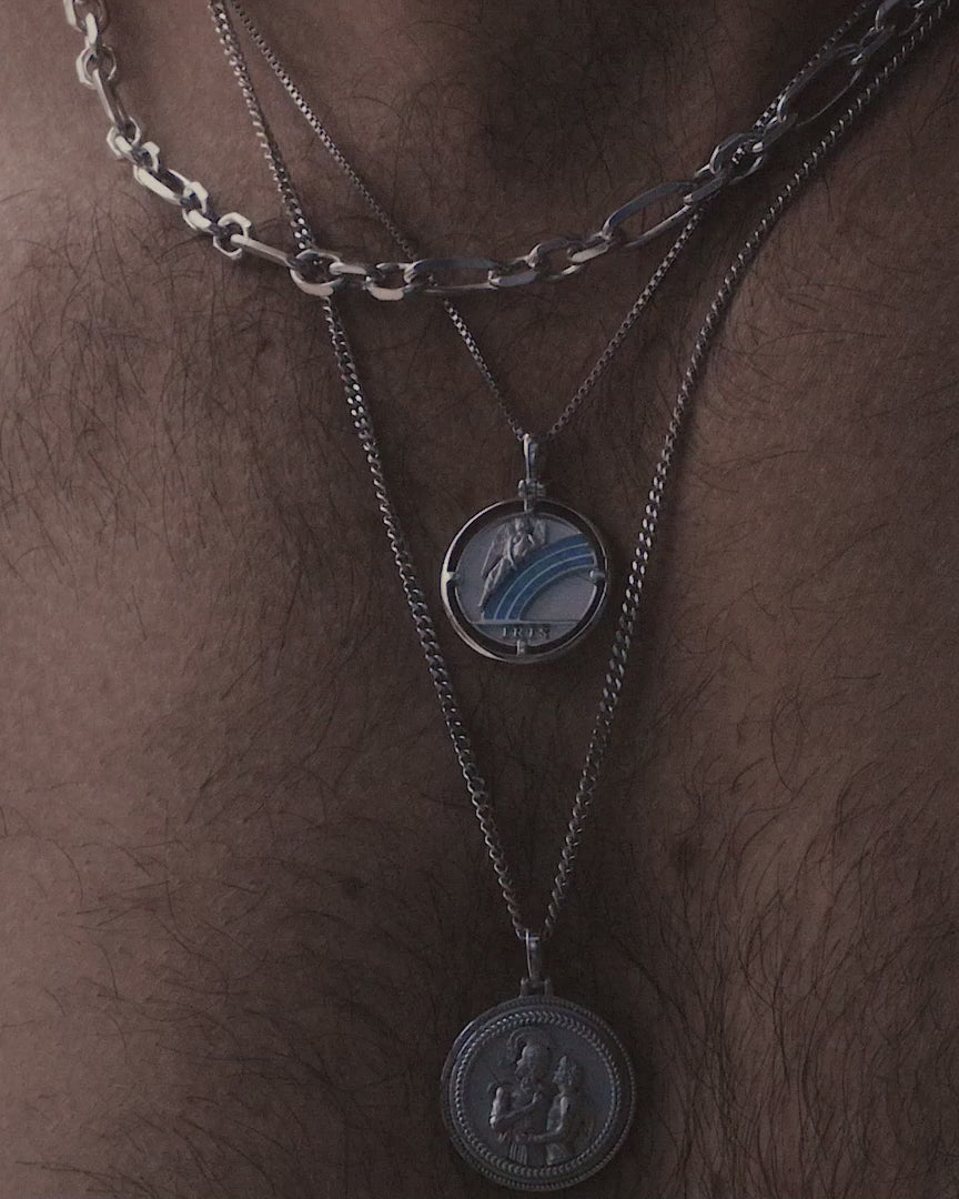 Men's Achilles + Patroclus Necklace