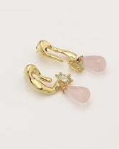 Mini Petal Drop Earrings
