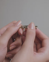 Warrior Nameplate Pendant