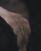 Cicada Flower Vessel Necklace