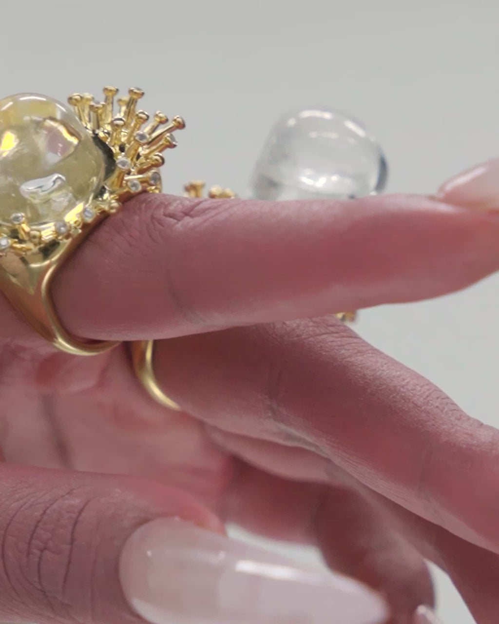 Savored Crystal Candy Pop Ring