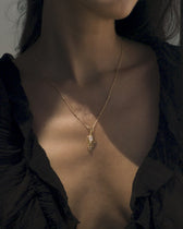 Moonstone Spider Amulet