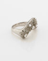 Encrusted Wavy Ring