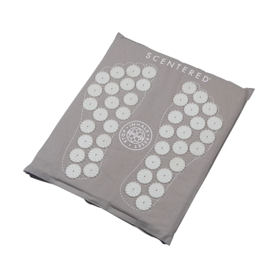 Scentered Body Care De-stress Acupressure Mat and Balm Set by Scentered