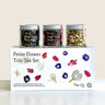 The Qi Food & Beverage Trio Petite Flowers Set by The Qi