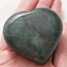 Green Jade Crystal Heart by Tiny Rituals-Awe Inspired
