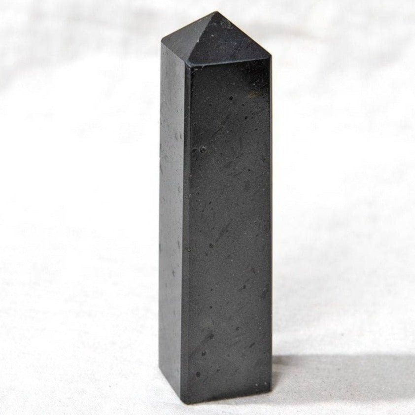 Product image of Black Tourmaline Crystal Tower by Tiny Rituals-Awe Inspired