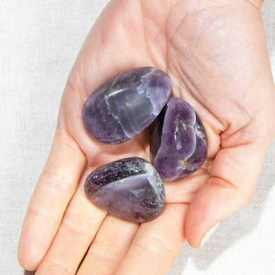 Amethyst Crystal Stone Set by Tiny Rituals-Awe Inspired