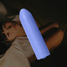 Zee Bullet Portable Clitoral Vibrator by Dame - Periwinkle by Condomania.com