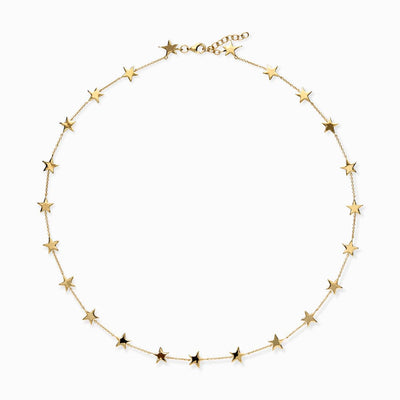 Awe Inspired Necklaces 14K Yellow Gold Vermeil / Mini Starry Night Necklace